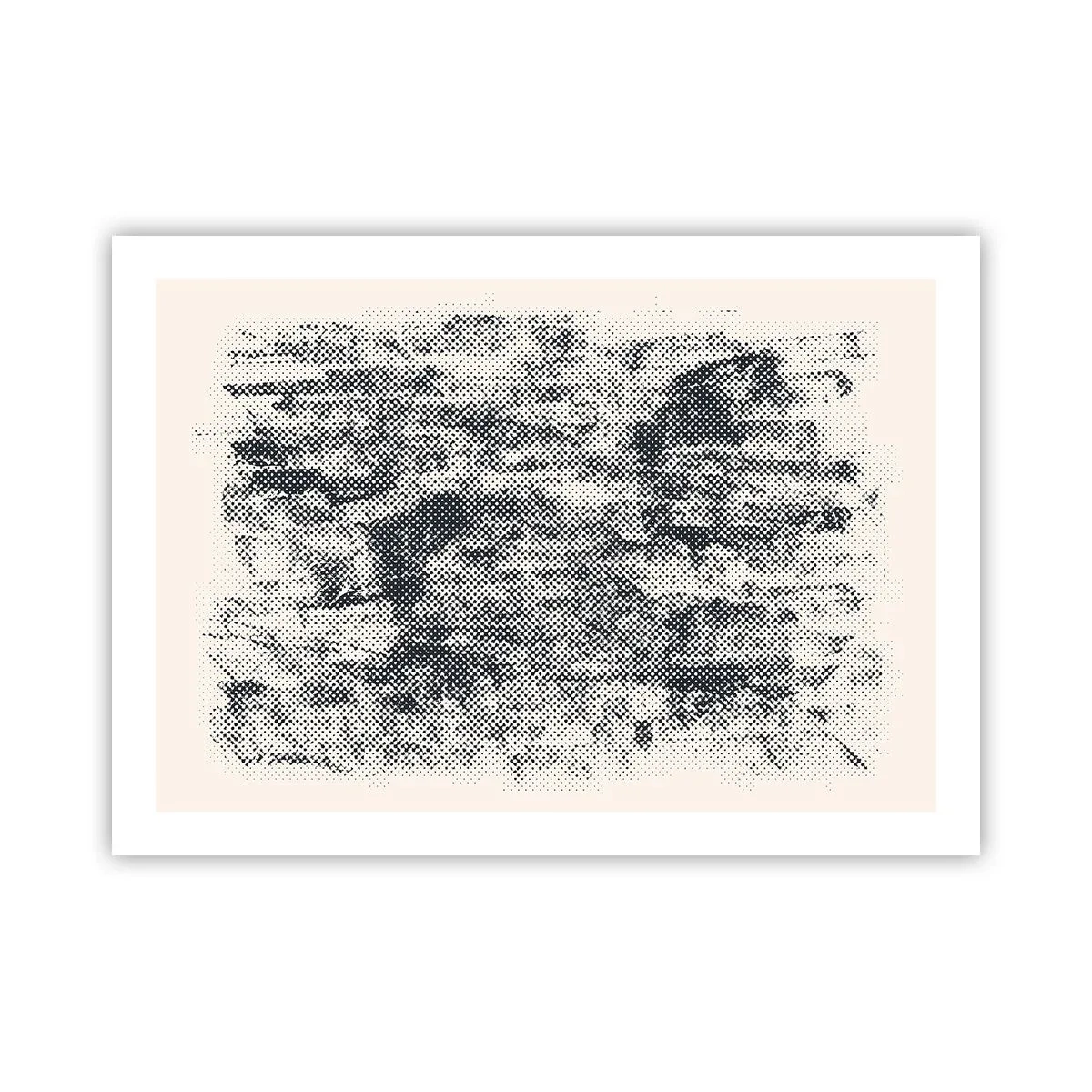 Poszter - Ködös kompozíció - 70x50 cm