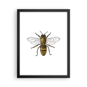 Poszter fehér keretben - Gyönyörű és jó - 30x40 cm