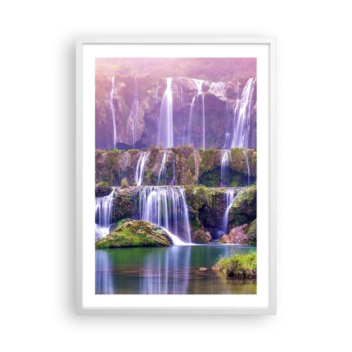 Poszter fekete keretben - Lépcső a menybe - 50x70 cm