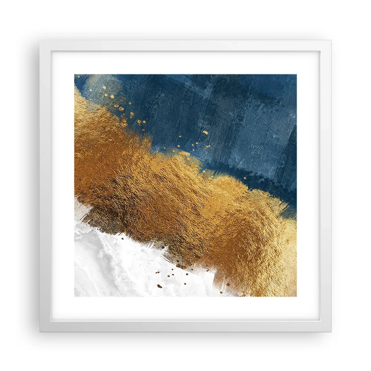 Poszter fekete keretben - A nyár árnyalatai - 40x40 cm