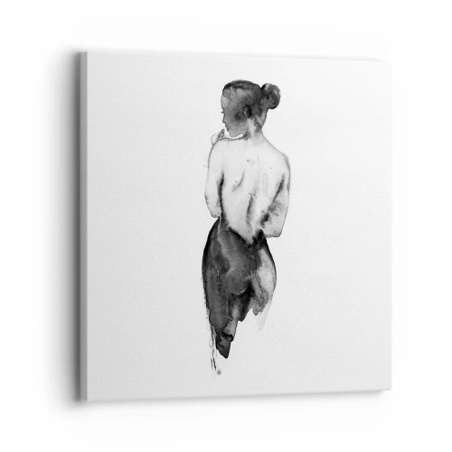 Vászonkép - Mellette eltűnik a világ - 30x30 cm