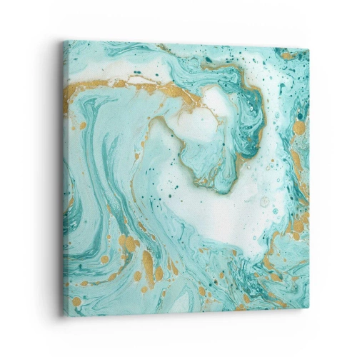 Vászonkép - Az Edo-korszak nagy hulláma alatt - 30x30 cm