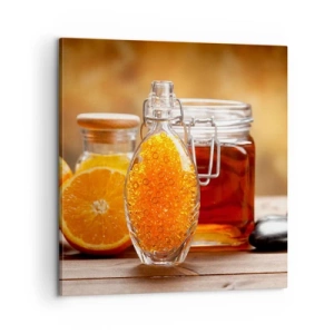 Vászonkép - Napos ízek és aromák - 60x60 cm