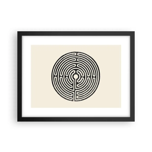 Poszter fehér keretben - Titokzatos rend - 40x30 cm