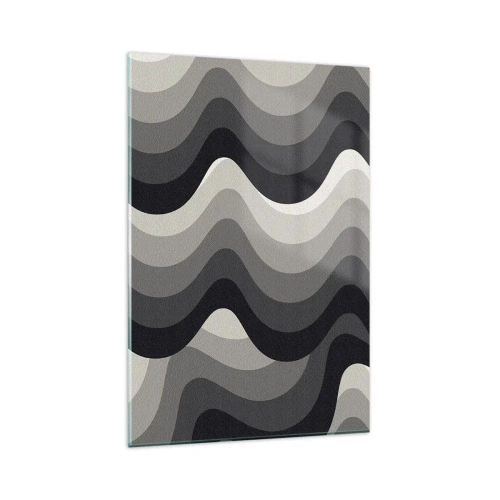 Üveg kép - Hullám a hullám után - 80x120 cm