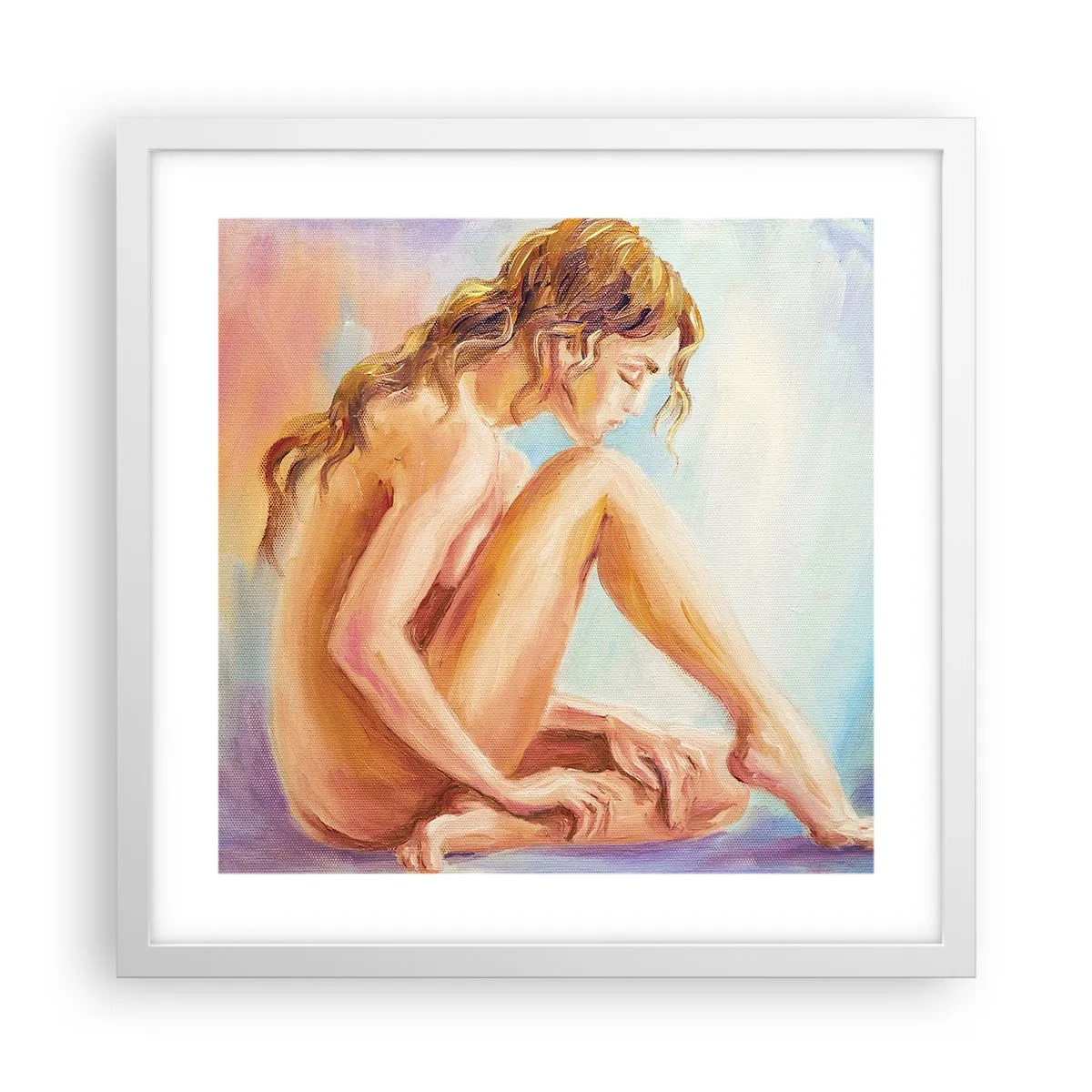 Poszter fekete keretben - A fiatalság cselekedete - 40x40 cm