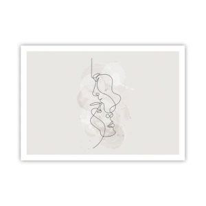 Poszter - Ölelésbe gabalyodva - 100x70 cm