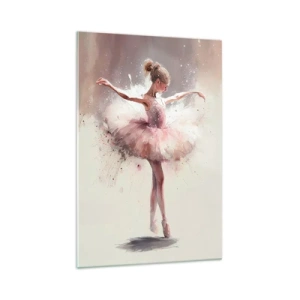 Üveg kép - Mint egy fiatal madár - 70x100 cm