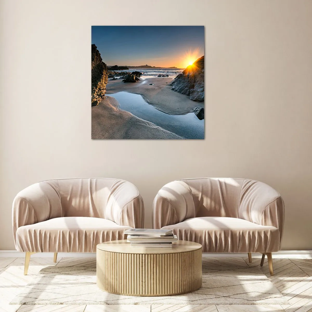 Üveg kép - Az emberi kéz által nem érintett - 60x60 cm