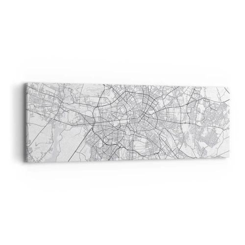 Vászonkép - Berlin virága - 90x30 cm