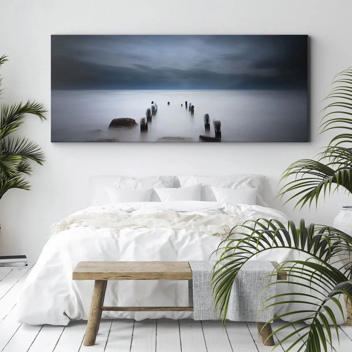 Vászonkép - Töprengő tó - 100x40 cm