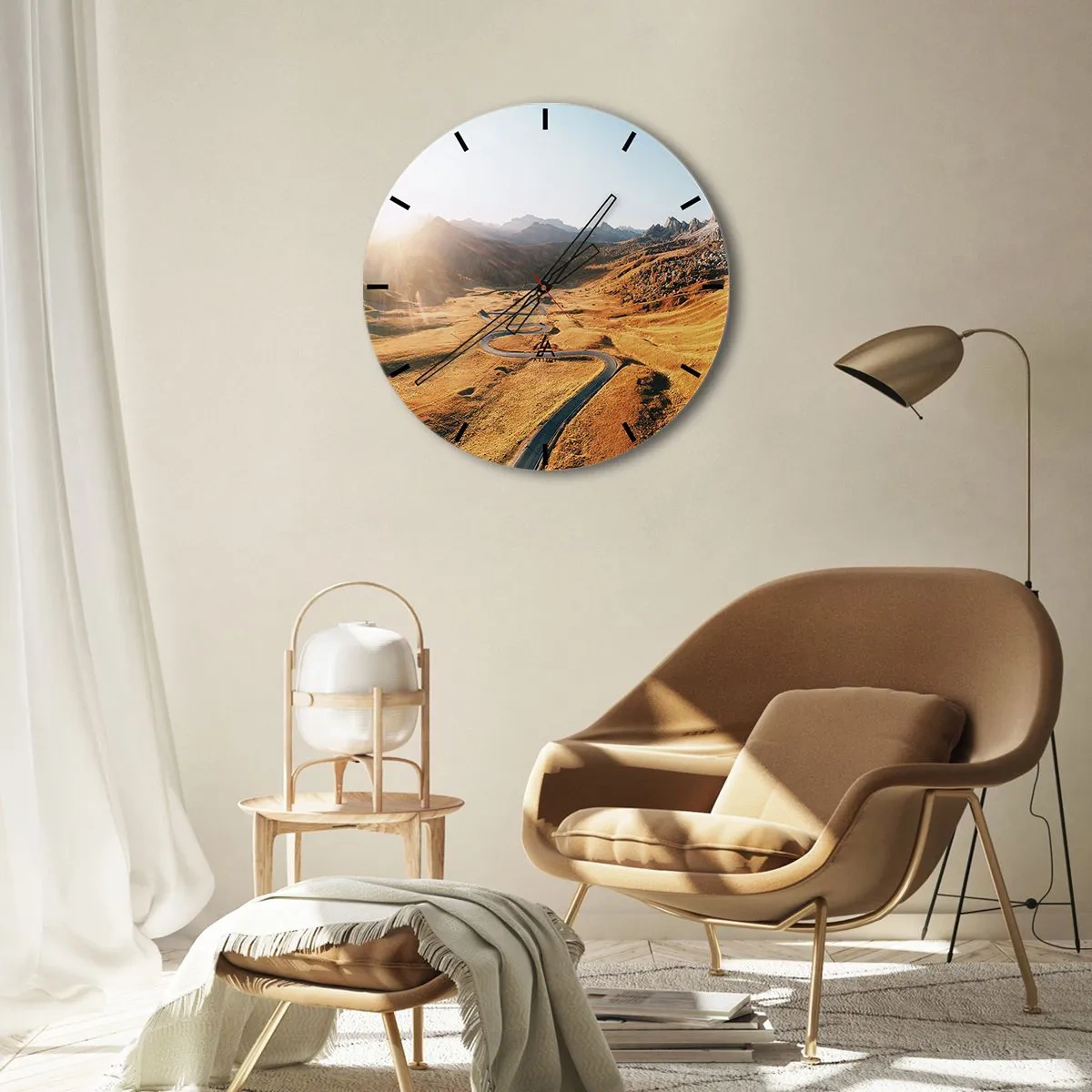 Falióra, Óra - Egy arany völgyben - 30x30 cm