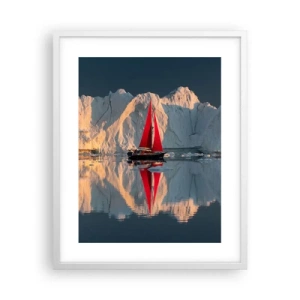 Poszter fekete keretben - A világ peremén - 40x50 cm