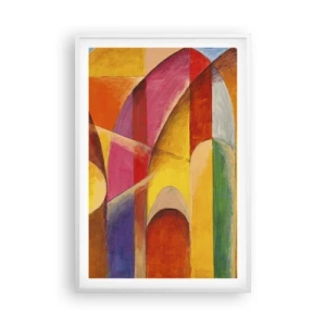 Poszter fekete keretben - A nap katedrálisa - 61x91 cm
