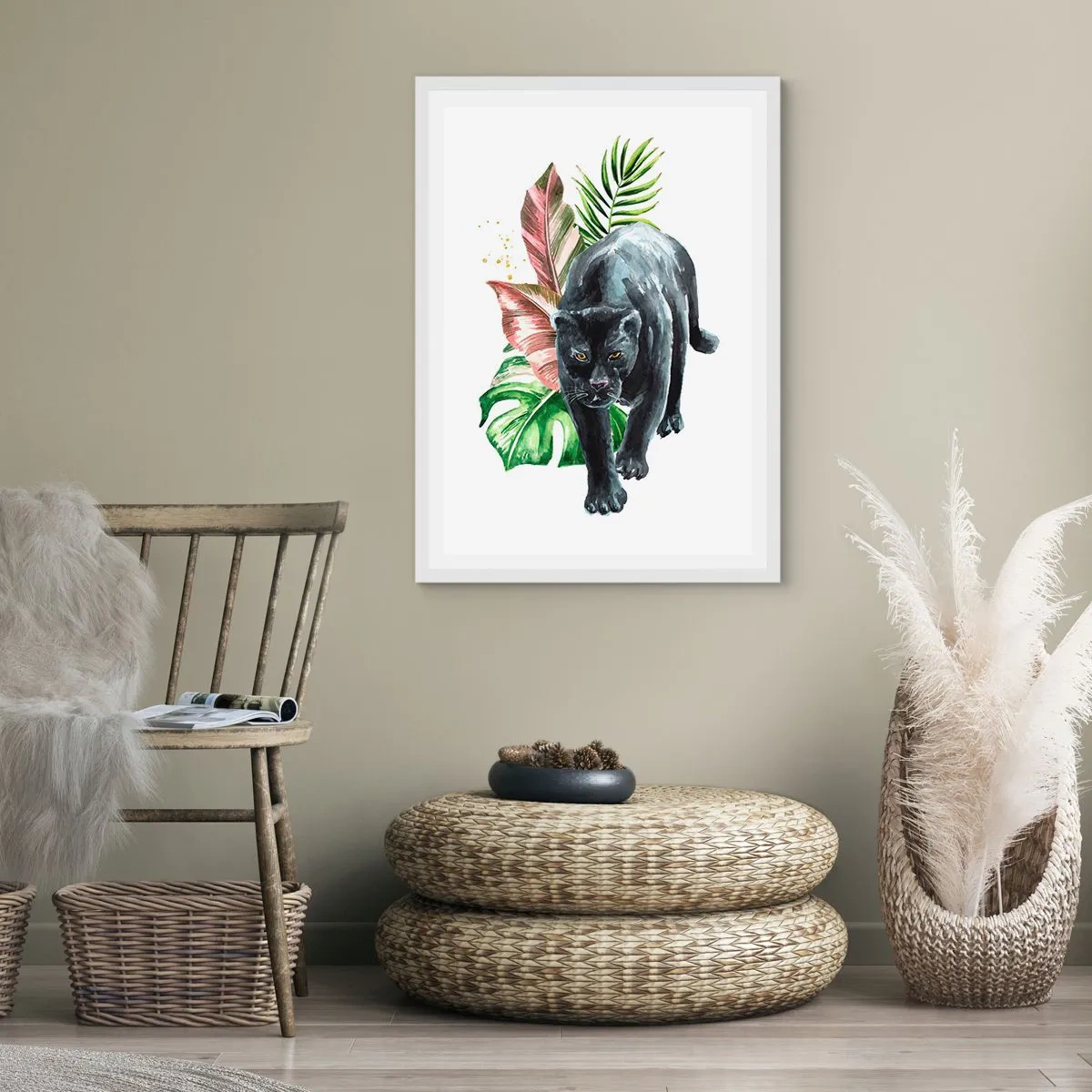 Poszter fekete keretben - A szív vadsága - 70x100 cm