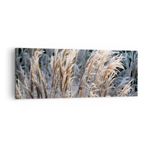 Vászonkép - Zúzmarába öltözött - 140x50 cm