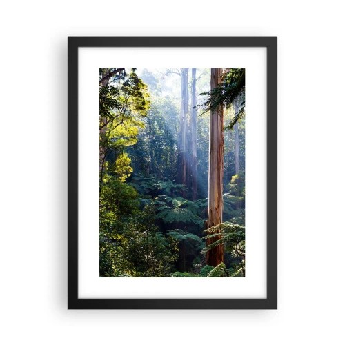 Poszter fehér keretben - Erdei mese - 30x40 cm