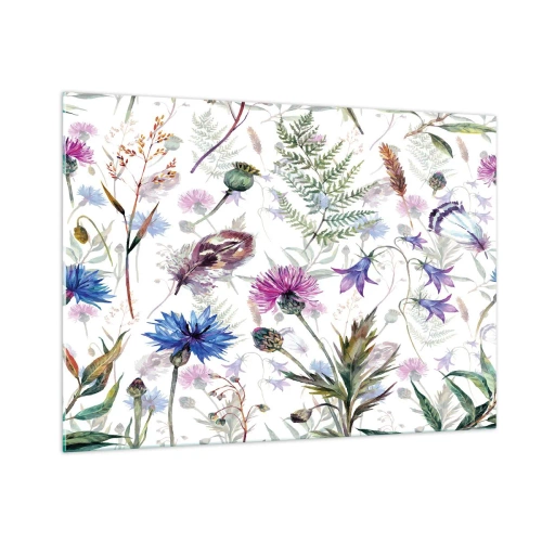 Üveg kép - Lengyel herbárium - 100x70 cm