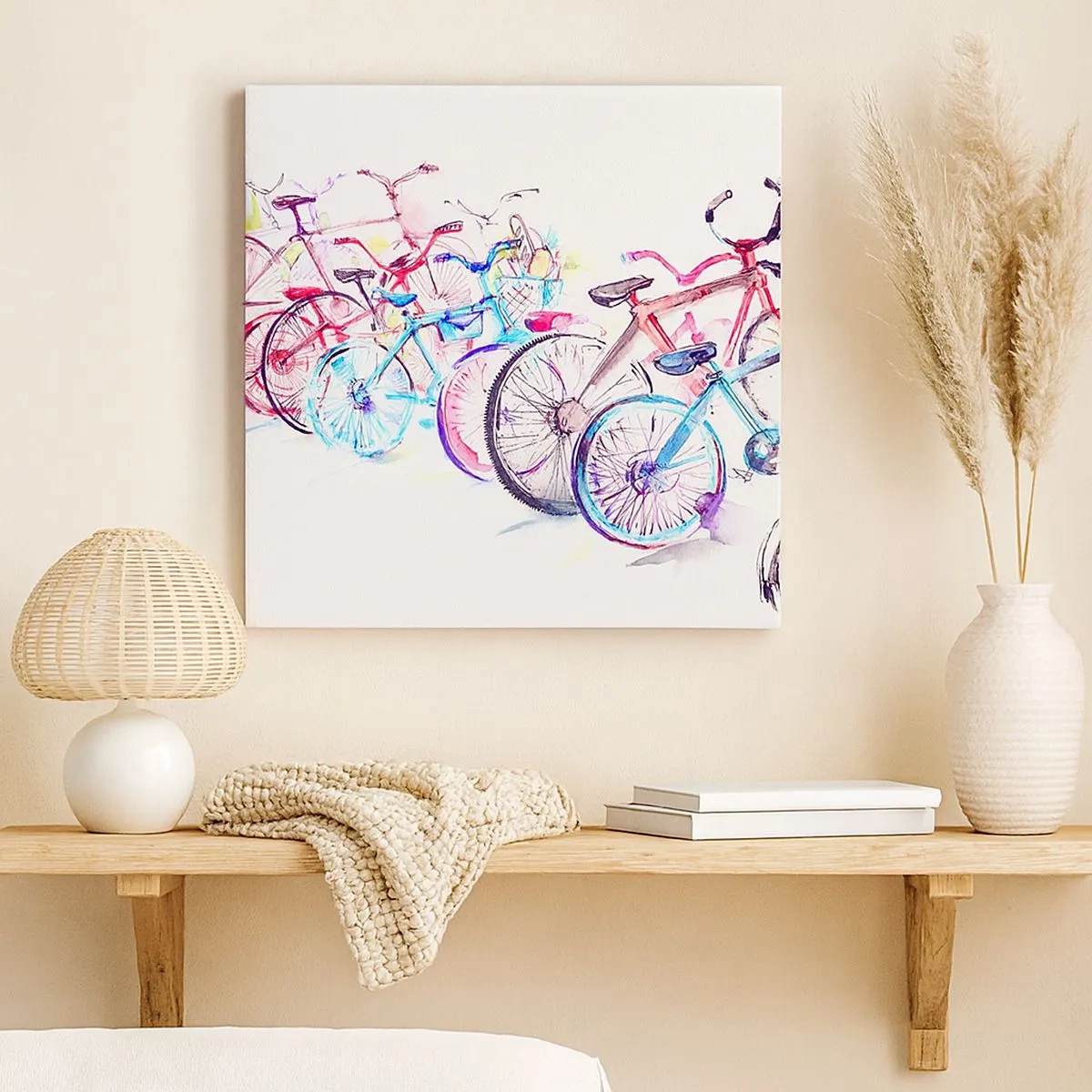 Vászonkép - Az Antymoto klub gyűlése - 30x30 cm