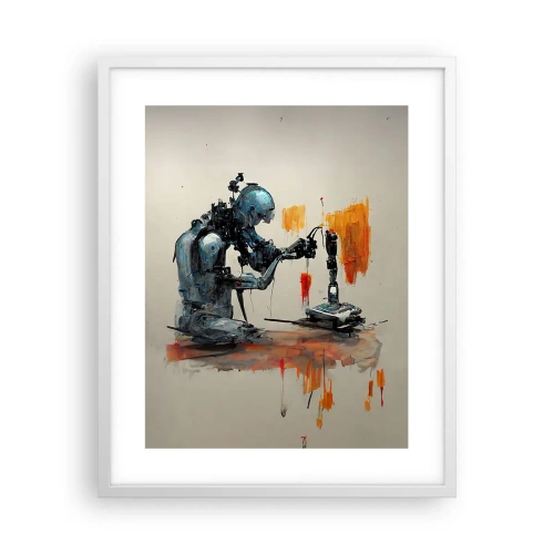 Poszter fekete keretben - Már holnap... - 40x50 cm