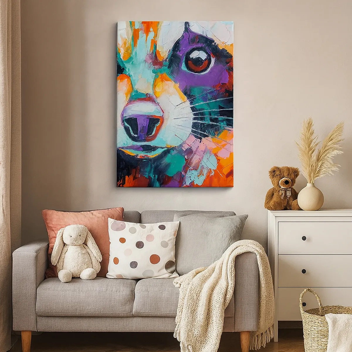 Vászonkép - Csak jó érzelmek - 50x70 cm