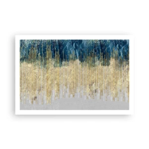 Poszter - Aranyozott határ - 91x61 cm