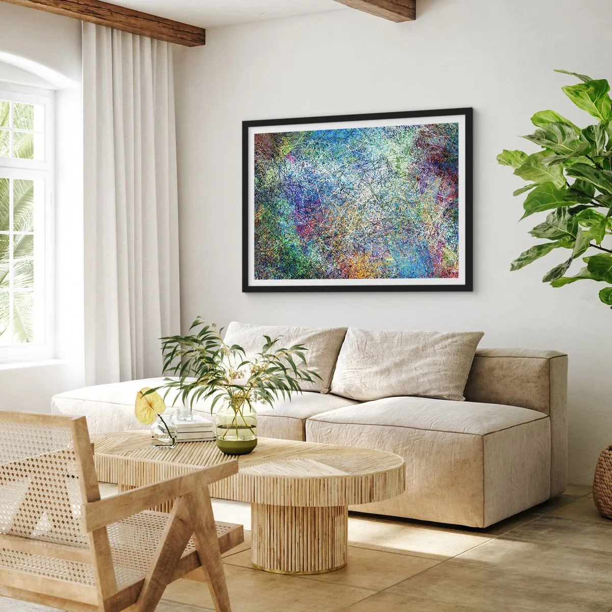 Poszter fehér keretben - Ez nem olyan egyszerű - 100x70 cm