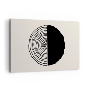 Vászonkép - Fele fele - 120x80 cm