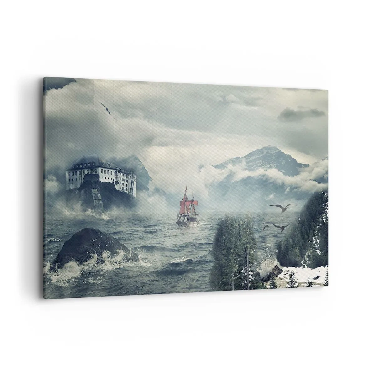 Vászonkép - Varázslatos vizeken - 100x70 cm