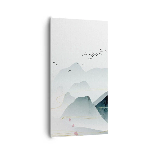 Vászonkép - A csúcsok fölött - 65x120 cm