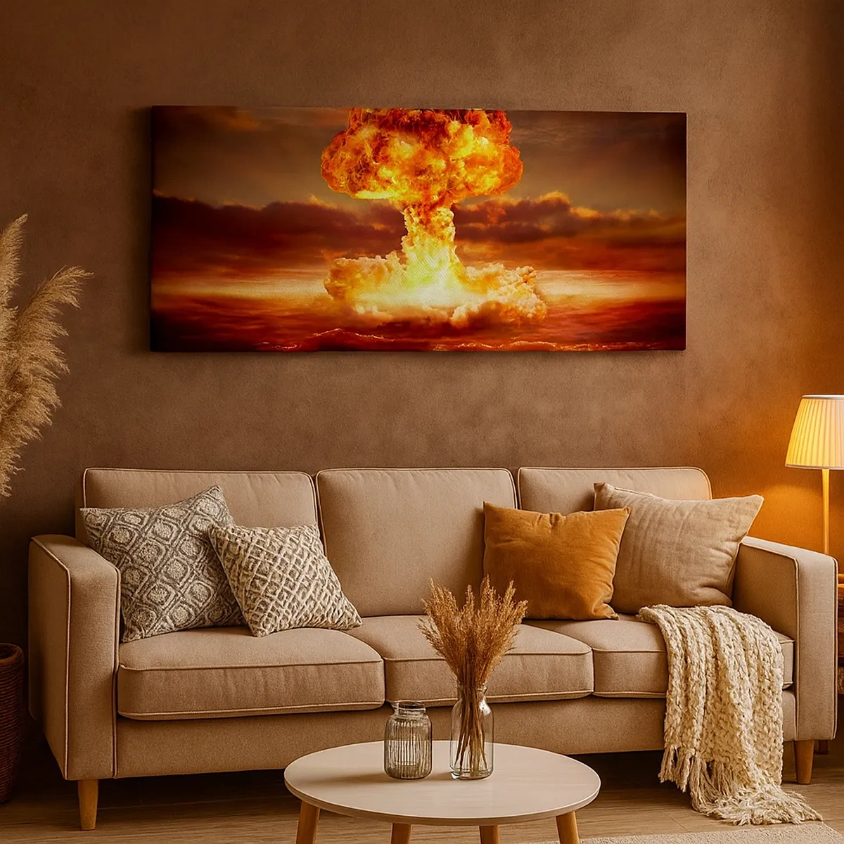 Vászonkép - És eljön a vég - 30x30 cm