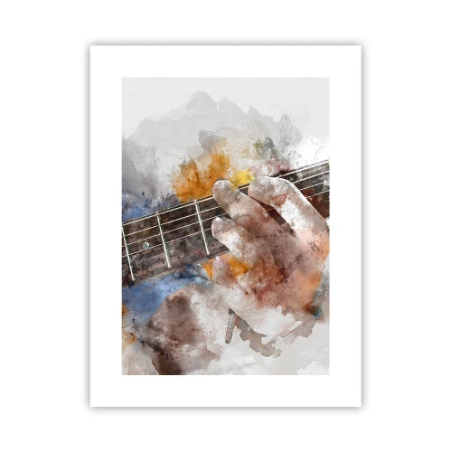 Poszter - Költészet a húrok között - 30x40 cm