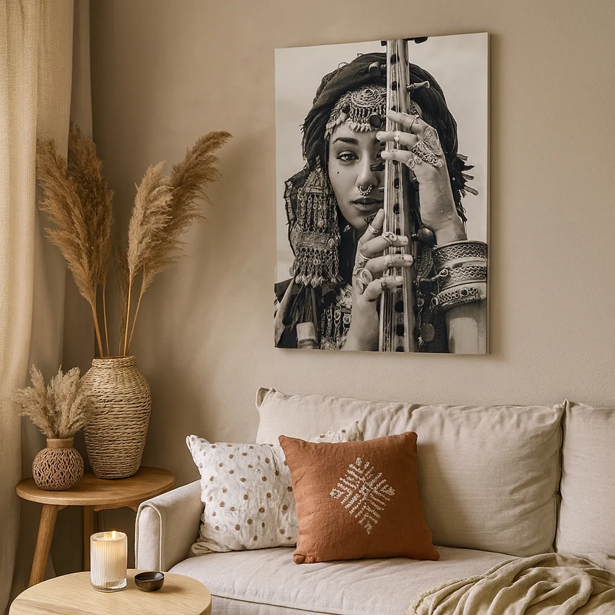 Vászonkép - Csak a keleti zene - 50x70 cm