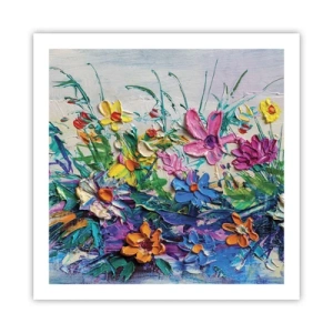 Poszter - Egyáltalán nem csendélet - 60x60 cm