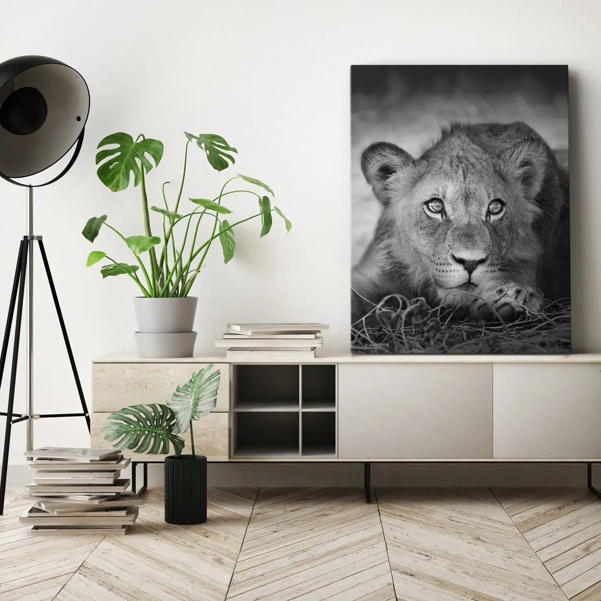 Vászonkép - Királyi kölyök - 55x100 cm