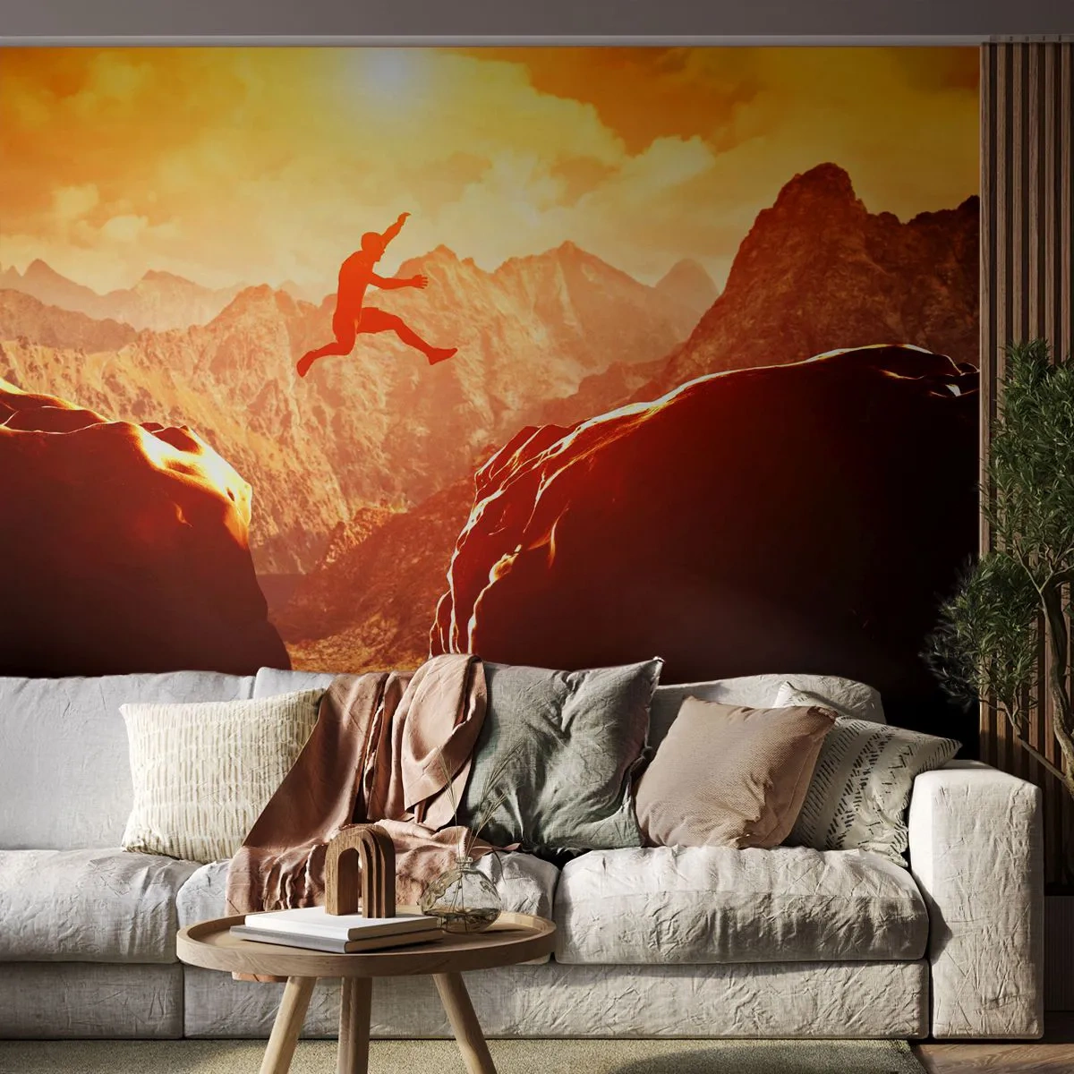 Fotótapéta Standard Eco - Átlépve a határokat - Sport, Mászó, Tájkép - 200x140 cm
