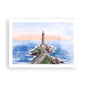 Poszter - Szemben a tengerrel - 70x50 cm