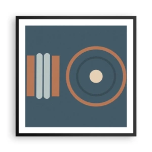 Poszter fehér keretben - A dolgok lényege - 60x60 cm