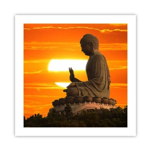 Poszter - Félelem nélkül a világtól - 50x50 cm