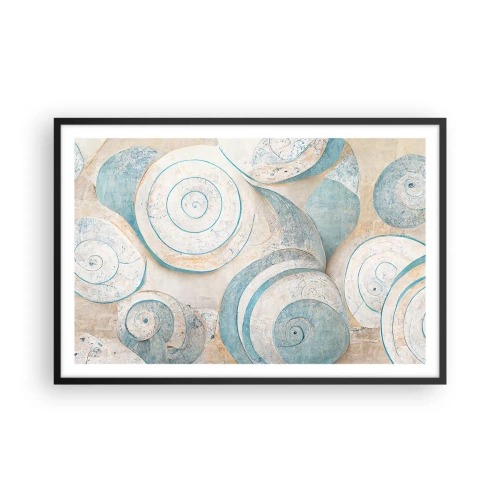 Poszter fehér keretben - Mit rejt a kagyló? - 91x61 cm