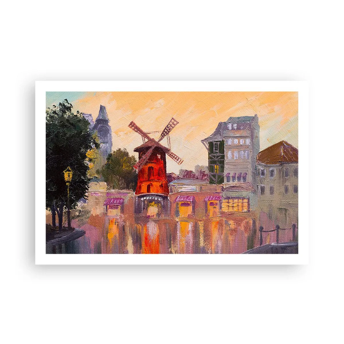 Poszter - Párizsi ikonok - Moulin Rouge - 91x61 cm