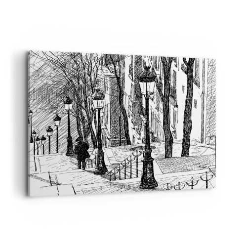 Vászonkép - Szerelmi történet, vagy horrorregény? - 120x80 cm