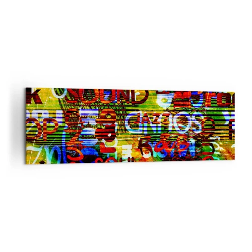 Vászonkép - A hang mindegyik színe - 160x50 cm