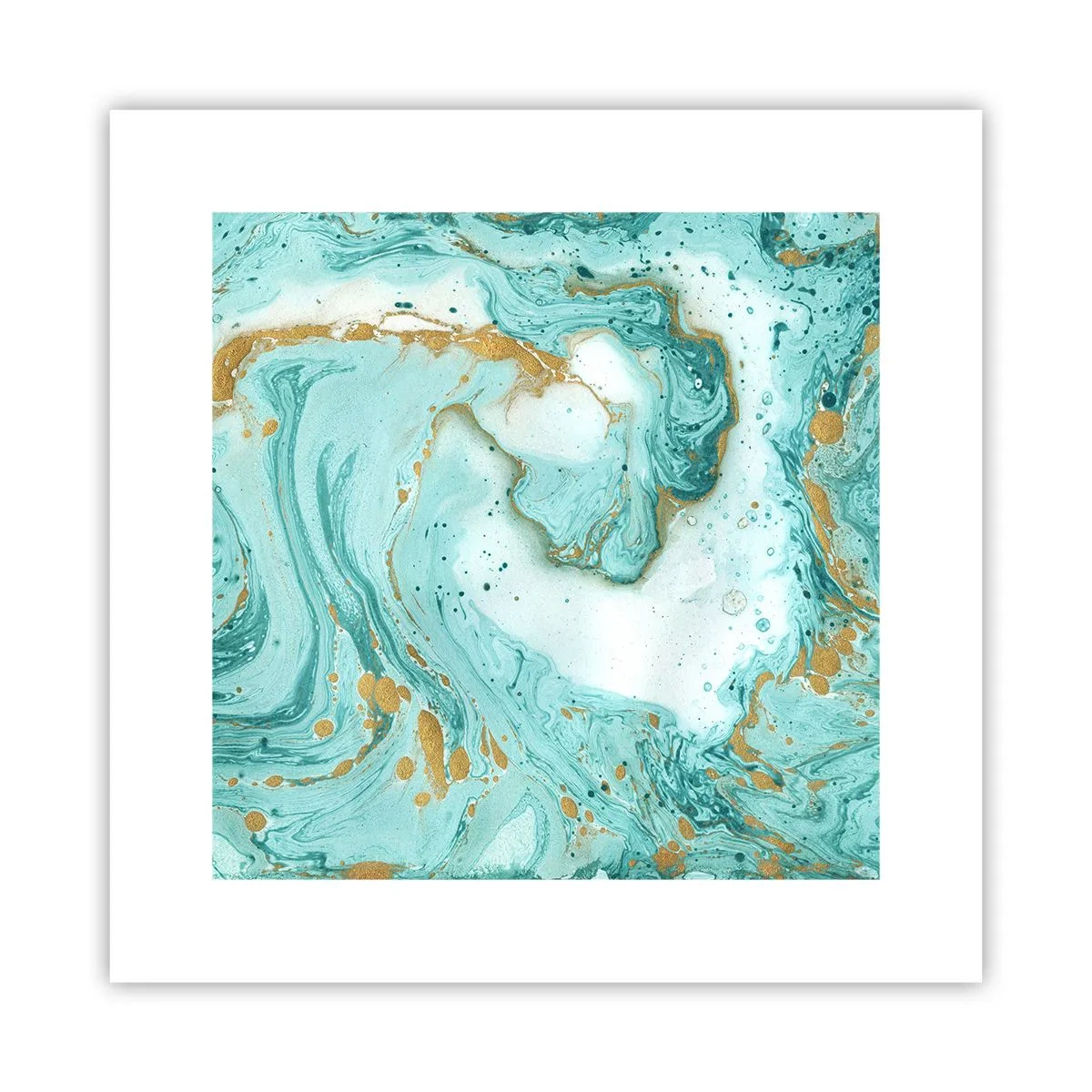 Poszter - Az Edo-korszak nagy hulláma alatt - 30x30 cm