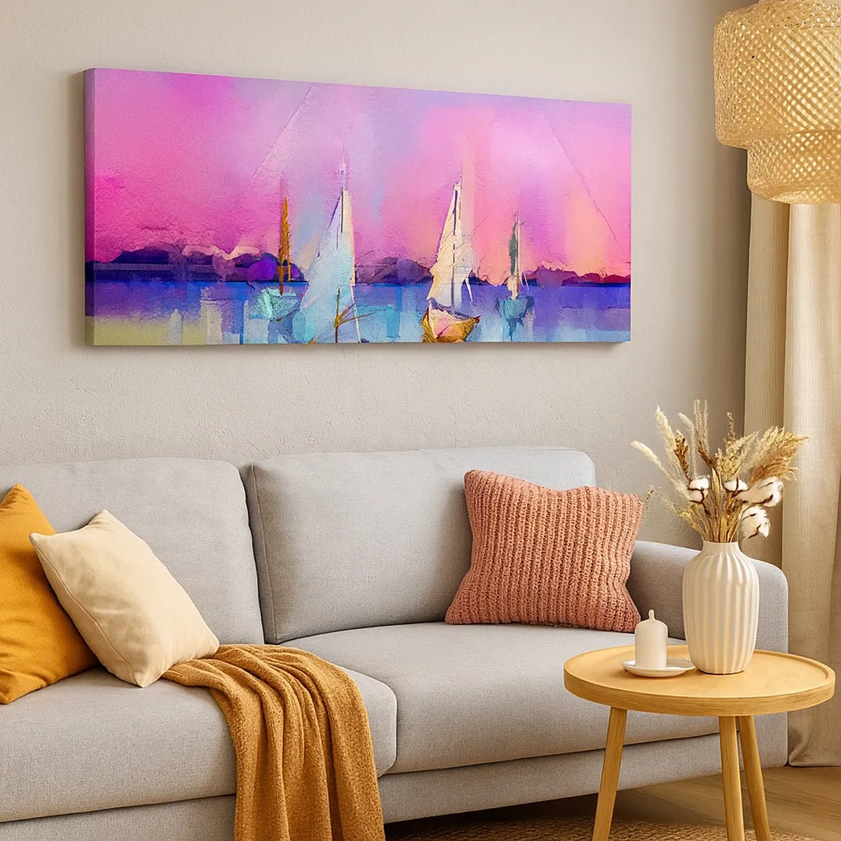 Vászonkép - Irány: széles vizek - 30x30 cm