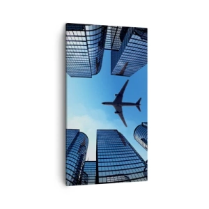 Vászonkép - Kilátás az üveg szurdokból - 45x80 cm