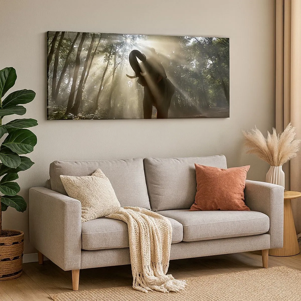 Vászonkép - A szerencsecsillag alatt - 100x40 cm