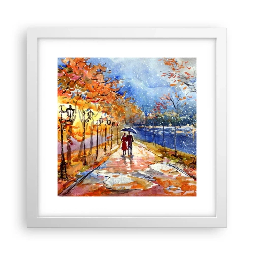 Poszter fekete keretben - Együtt az idő határáig - 30x30 cm