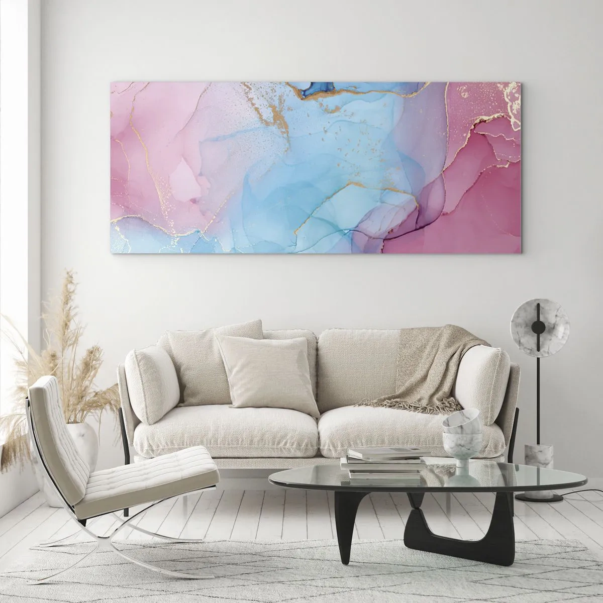Üveg kép - Találkozás és átjutás - 100x40 cm