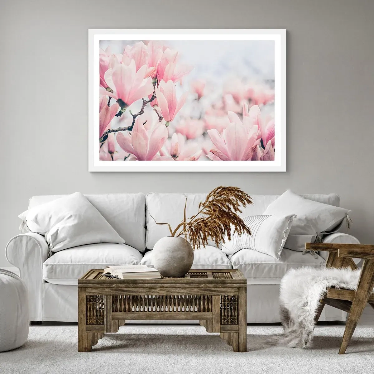 Poszter fekete keretben - A finomság eszménye - 100x70 cm